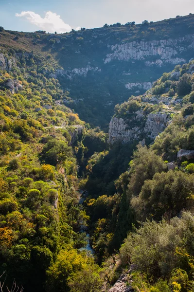 I canyon di Pantalica — Foto Stock