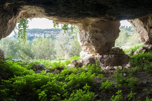 Necropoli rocciosa — Foto Stock