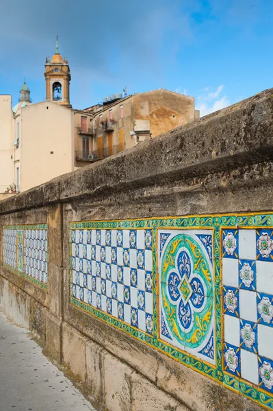 Caltagirones hörn — Stockfoto