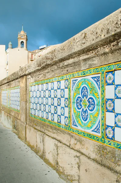 Angoli di Caltagirone — Foto Stock