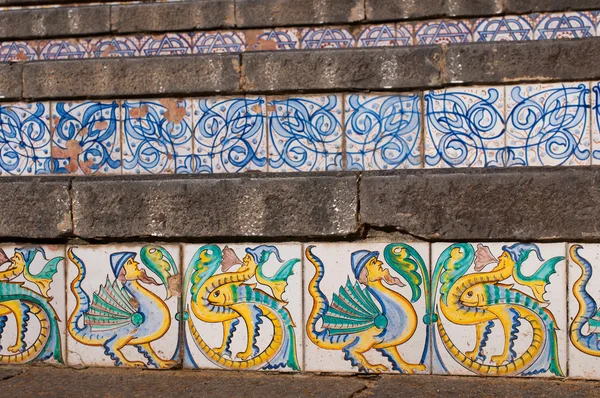 Caltagirone merdiven — Stok fotoğraf