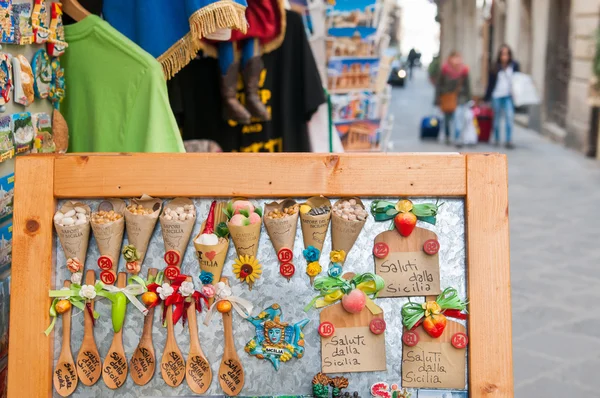 Souvenirs from Sicily — Stock Photo, Image