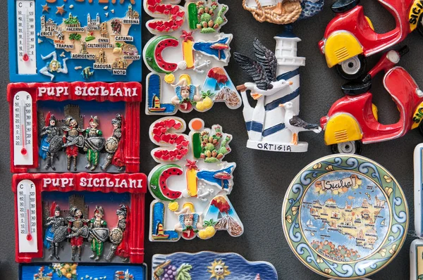 Souvenirs from Sicily — Stock Photo, Image