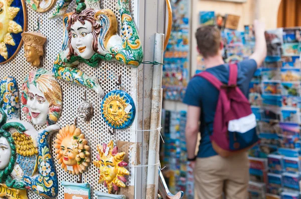 Souvenirs from Sicily — Stock Photo, Image