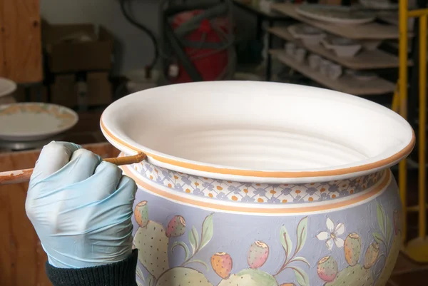 Decorazione ceramica — Foto Stock