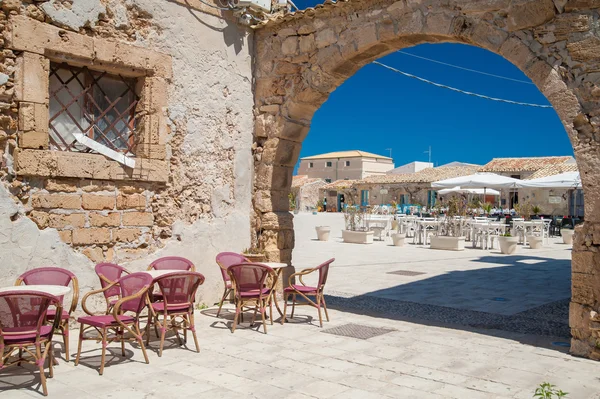 Esquinas de Marzamemi — Foto de Stock