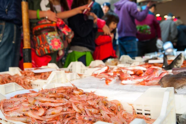 Marché aux poissons Catane — Photo