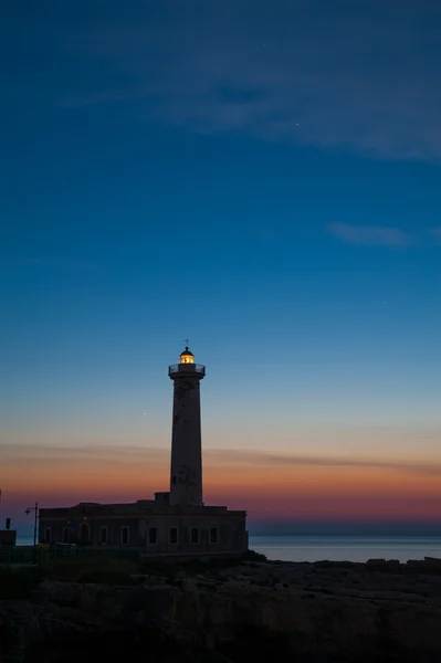 Farol ao amanhecer — Fotografia de Stock