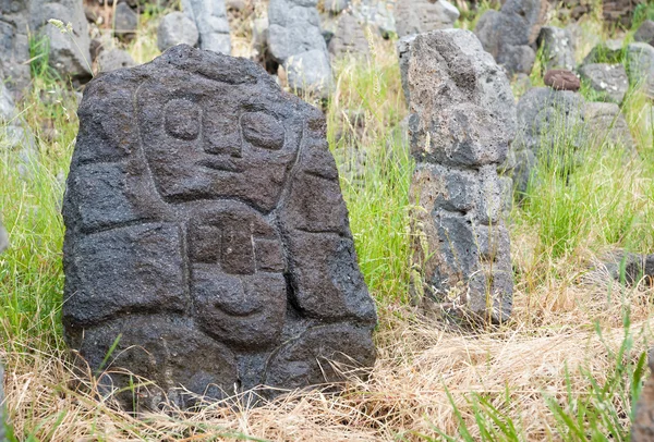 Esculturas de pedra de lava — Fotografia de Stock