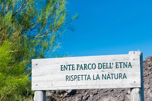 Mount Etna Park — Stock Photo, Image