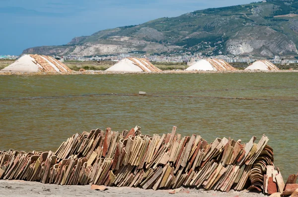 Saline di Trapani — Foto Stock