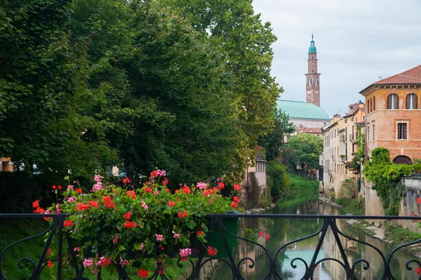 Vicenza történelmi hidak — Stock Fotó