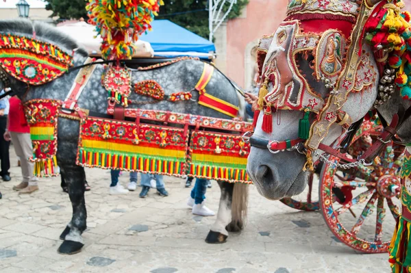 Folklore de Sicilia — Foto de Stock