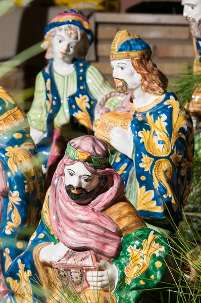 Presepe in ceramica — Foto Stock