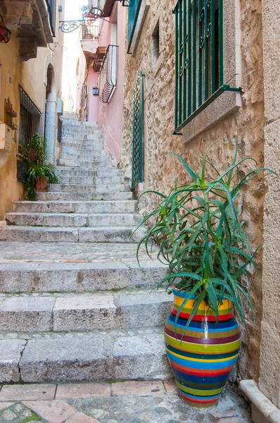 Taormina characteristic corners — Stock Photo, Image