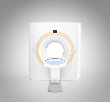 Ct (bilgisayarlı tomografi) tarayıcı önden görünümü