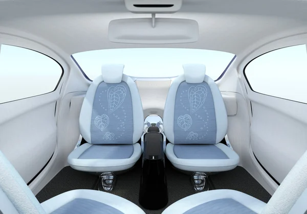 Self-driving car interior concept — Stock Photo, Image
