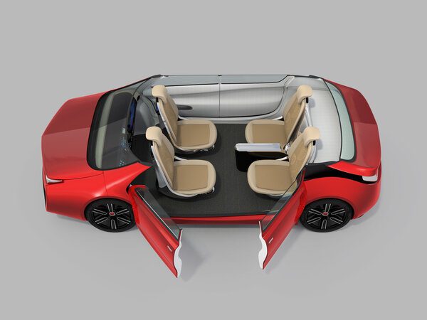 Самоуправляемый снимок автомобиля
