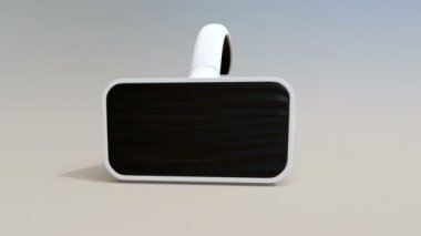 Vr kulaklık 3D animasyon
