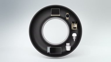 Word'de çok akıllı cihaz. Internet of Things tüketici ürünleri kavram