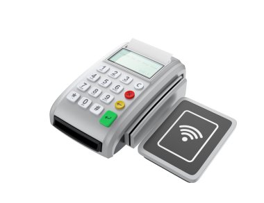 POS cihazı ile dokunmatik nfc sistem için daha az ped