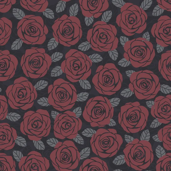 Kusursuz tekrarlayan gül deseni