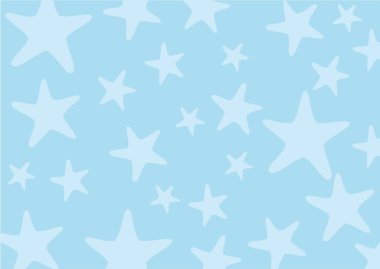 Yıldızlı mavi arkaplan