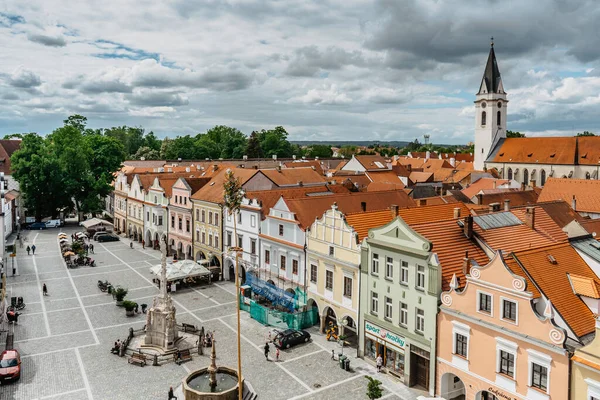 Trebon Czech Republic May 2021 Aerial View Popular Spa Town — Foto de Stock