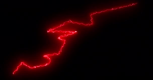 wallpapers Red Lightning Bolt Black Background red lightning bolts of electrical current moving wildly across a black background energy electricity light and movement concept digitally generated video