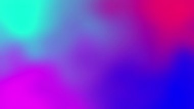 Canlı mor, mavi ve pembe hareketli soyut şekillerin animasyonu. renk hareketi ve tekrarlama konsepti dijital olarak oluşturulmuş video.