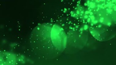 Yeşil ışık ve yanıp sönen kırmızı ışığın hareketsiz döngüsünün animasyonu. Renk ve hareket kavramı dijital olarak oluşturulmuş video.