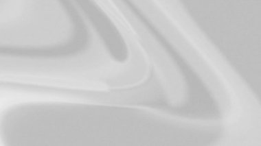 Gri dalgaların pürüzsüz döngüde akışının animasyonu. Renk ve hareket kavramı dijital olarak oluşturulmuş video.