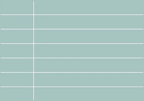 Tabulka Bílými Čarami Kopírovat Mezeru Zeleném Pozadí Zápis Koncept Pozadí — Stock fotografie