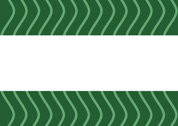 Líneas Color Verde Claro Sobre Fondo Verde Oscuro Con Espacio —  Fotos de Stock