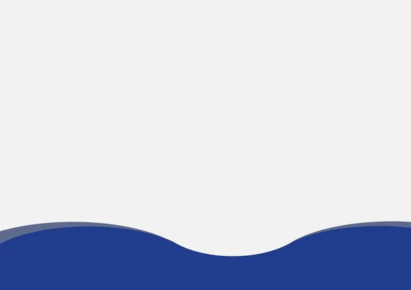 Blaue Welle Mit Kopierraum Auf Hellgrauem Hintergrund Schreiben Hintergrundkonzept Digital — Stockfoto