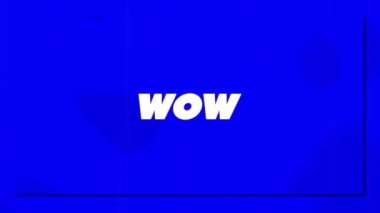 Vay canına metnin dijital animasyonu sıvı efekt renk değiştirme arka planına karşı. bilgisayar arayüzü ve tipografi kavramı