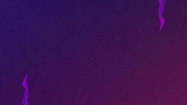 Vay be metninin canlandırması mor soyut şekil değiştirme ve el sallama üzerine. dijital arayüz video oyunu konsepti dijital olarak oluşturuldu.