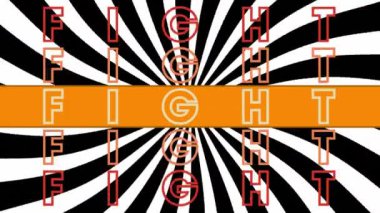 Gri arkaplandaki altın çizgilerin üzerinde turuncu çizgiler olan wow metninin animasyonu. Retro video oyunu konsepti dijital olarak oluşturuldu.