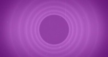 Mor daireler yerine finis metnin animasyonu. Retro sinematografi ve film konsepti dijital olarak oluşturulmuş video.