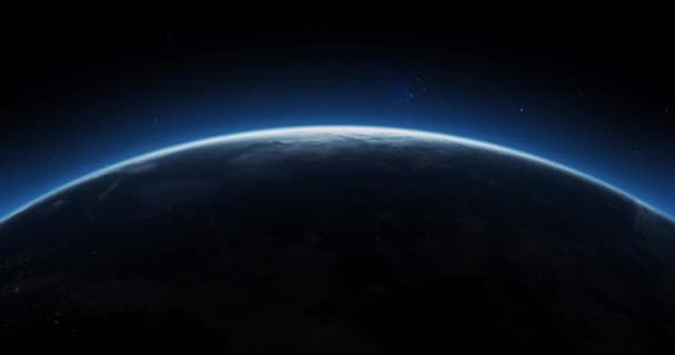Animație Text Glob Filare Văzut Din Spațiu Rețele Globale Comunicare — Videoclip de stoc