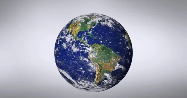 Beyaz Arkaplandaki Dünya Çapındaki Bağlantı Ağının Bileşimi Küresel Bağlantılar Konsepti — Stok fotoğraf