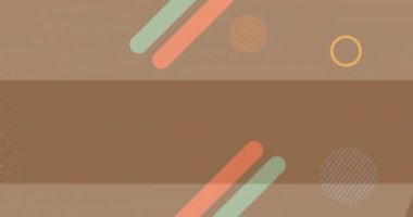 Mavi arka planda online alışveriş arabası ikonu animasyonu. Retro çevrimiçi alışveriş, iletişim ve bağlantı konsepti dijital olarak oluşturulmuş video.