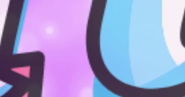 Анимация Большого Зимнего Текста Продажи Фиолетовом Фоне Концепция Ретро Розничной — стоковое видео