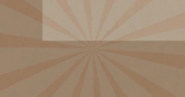 Mavi çizgili online alışveriş arabası ikonu animasyonu. Retro perakende, alışveriş ve tasarruf konsepti dijital olarak oluşturulmuş video.