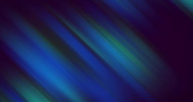 Siyah arka planda hareket eden yeşil ve mavi ışık izlerinin dijital animasyonu. doku ve tasarım ile teknoloji arkaplanı