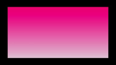 Yumuşak karışımlı pembe ile beyaz arkaplanın açılıp siyah arkaplana kapatılmasının animasyonu. renk, hareket ve değişim konsepti, dijital olarak oluşturulmuş video.