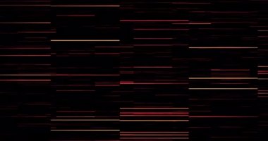Siyah arkaplana doğru hareket eden kırmızı ışığın dijital animasyonu. doku ve tasarım ile teknoloji arkaplanı