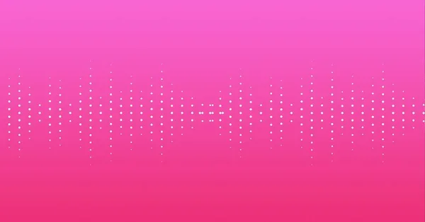 Kompozycja Białego Graficznego Korektora Muzyki Różowym Tle Globalna Koncepcja Muzyki — Zdjęcie stockowe