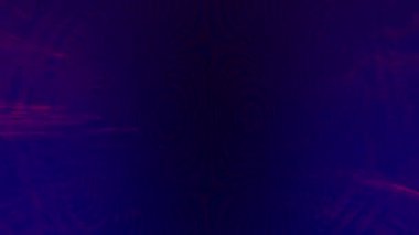 Koyu mor arka planda yanıp sönen kırmızı şekillerin animasyonu. enerji, renk ve hareket konsepti, dijital olarak oluşturulmuş video.