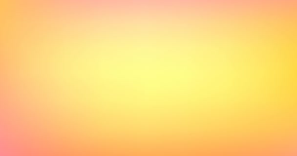 Animation Mortiers Levant Tombant Sur Fond Coucher Soleil Jaune Orange — Video